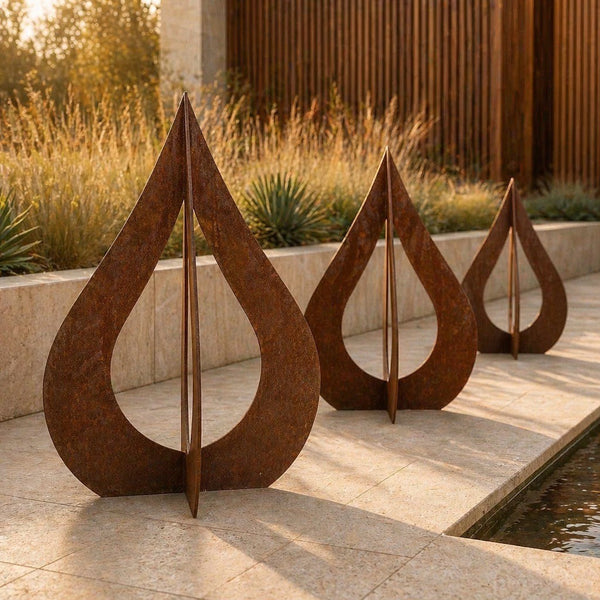 Garden Drop Sculpture