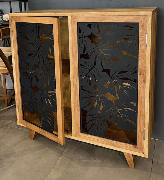 Double door Monster leaf cupboard