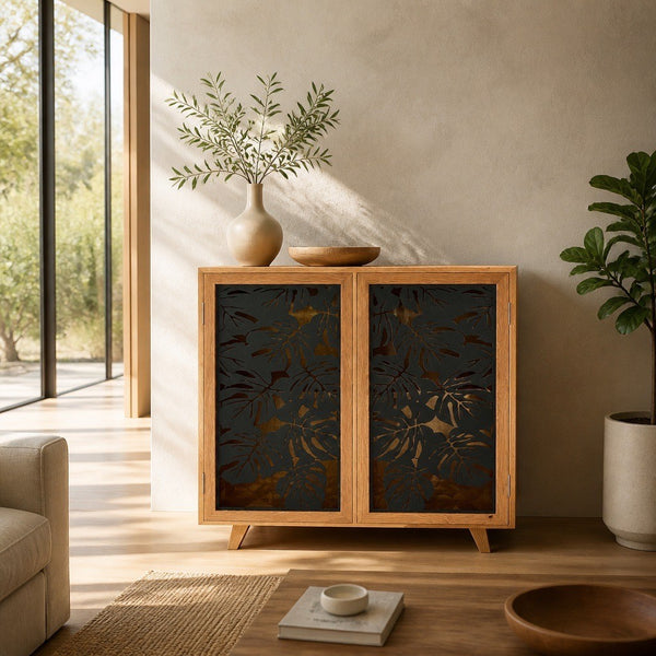 Double door Monster leaf cupboard