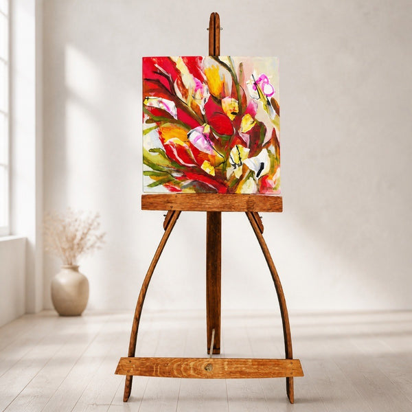 Oak Stave art easel