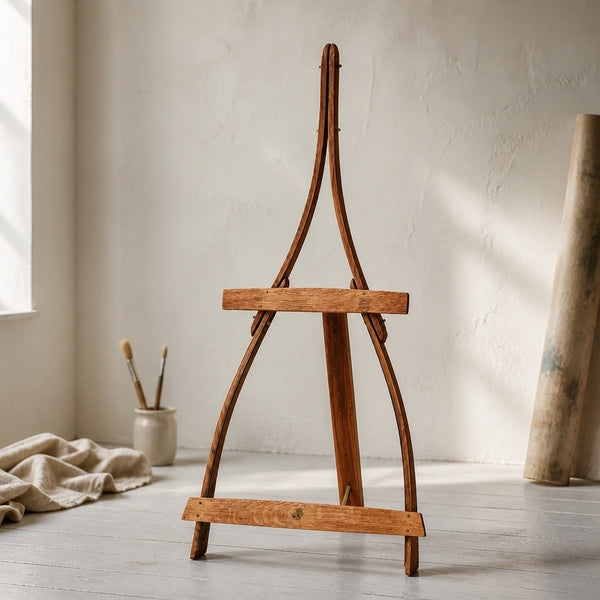 Oak Stave art easel