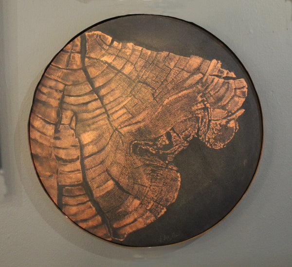 Copper Wood Slice - Round